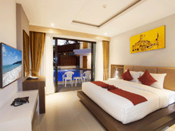 Phuket-New-Accommodation-Paripas-Patong-Resort-Pool-Access