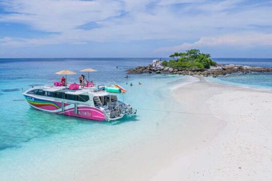 ทัวร์เกาะราชาน้อย-ราชาใหญ่-เกาะไม้ท่อน-เรือสปีด-Catamaran-7