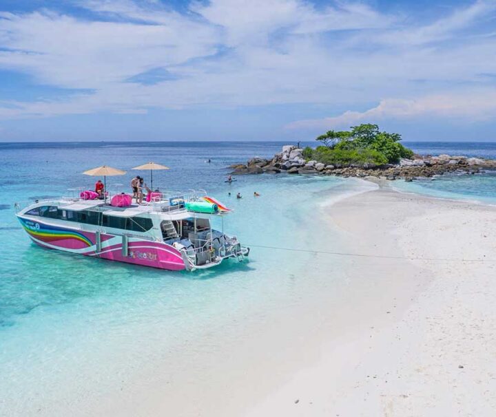 ทัวร์เกาะราชาน้อย-ราชาใหญ่-เกาะไม้ท่อน-เรือสปีด-Catamaran-7