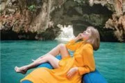 นั่งเรือแคนู-ลอดถ้ำ-อ่าวพังงา