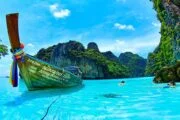 นั่งเรือ-หางยาว-เล่นน้ำ-ปิเละลากูน-เกาะพีพี-ทัวร์