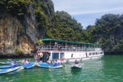 อ่าวพังงา-ทัวร์-เรือใหญ่-พายแคนู-เกาะห้อง