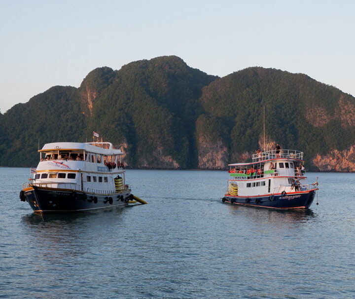 จอห์น-เกรย์-ซีแคนู-ทัวร์อ่าวพังงา-ซันเซ็ท-เรือใหญ่