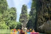 เที่ยวกระบี่-พายเรือคายัค-ครึ่งวัน-อ่าวท่าเลน