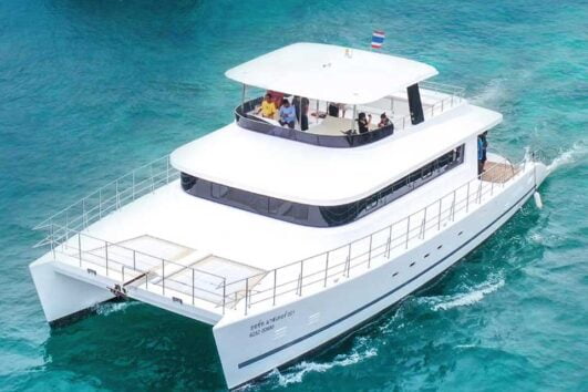 กระบี่-ทัวร์เรือยอร์ชลำใหญ่-สุดหรู-ชมพระอาทิตย์ตก
