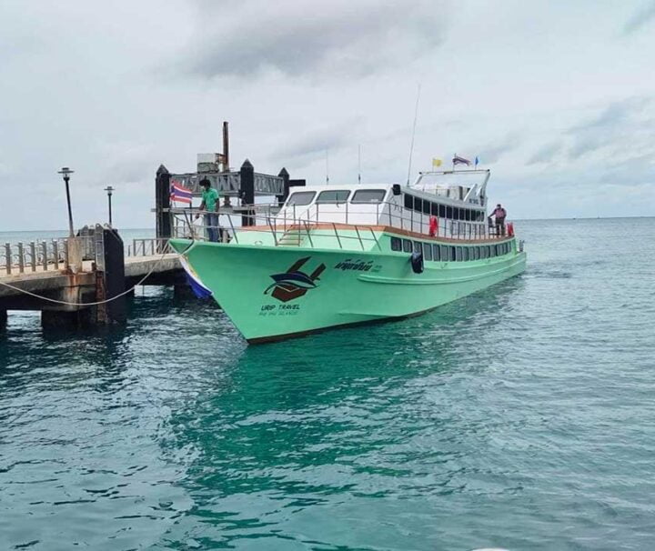 เรือใหญ่-เรือโดยสาร-กระบี่-เกาะพีพี