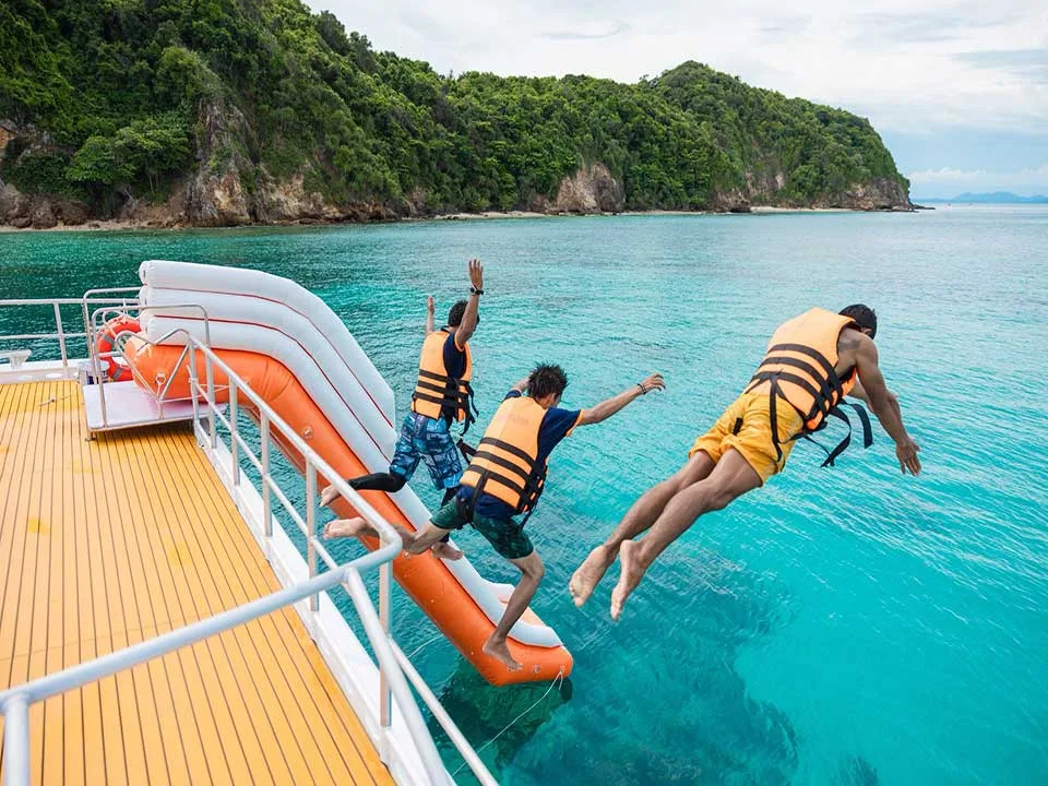 ภูเก็ต-ทัวร์เกาะพีพี-เกาะไข่-เกาะไม้ท่อน-เรือคาตามารัน-8