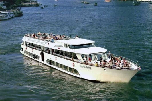 ทัวร์ครึ่งวันบ่าย ล่องเรือแกรนด์ เพิร์ล Grand Pearl วัดช่องลม-ริเวอร์ซิตี้
