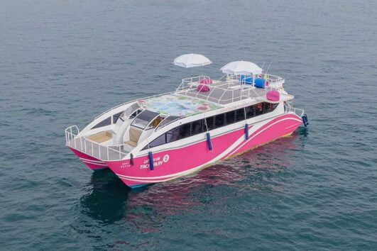 ทัวร์วันเดย์ เกาะพีพี อ่าวมาหยา - เกาะไผ่ เรือคาตามารัน 2 ชั้น SeaStar