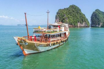 ทัวร์อ่าวพังงา-เรือใหญ่-มีสไลเดอร์-เล่นน้ำ-2