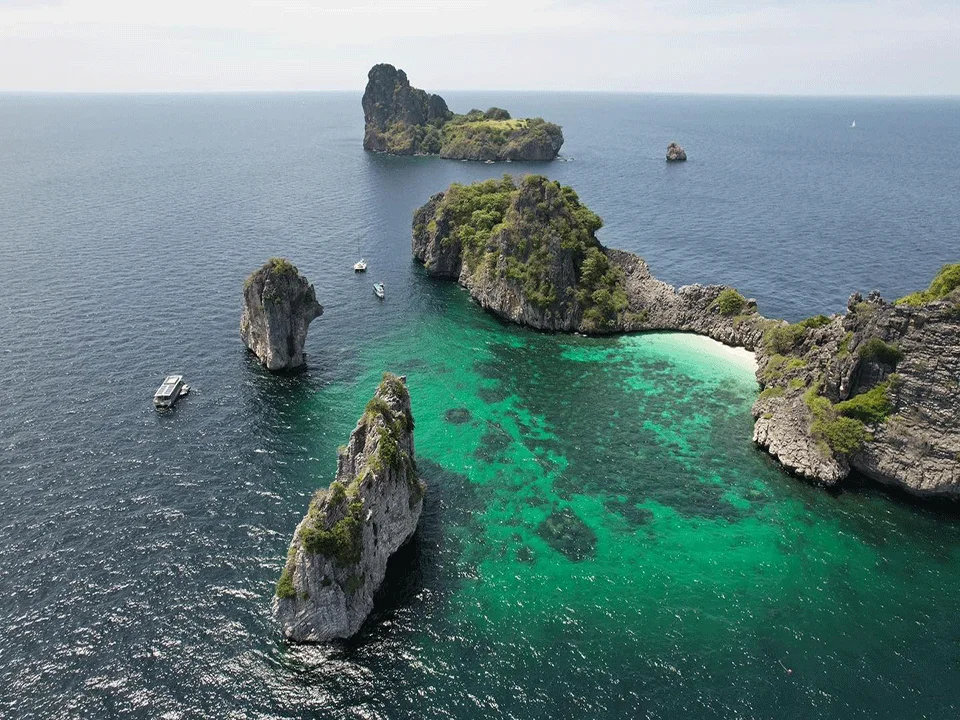 กระบี่-ทัวร์-เกาะรอก-เกาะห้า-เรือสปีดโบ๊ท-Speedboat-2
