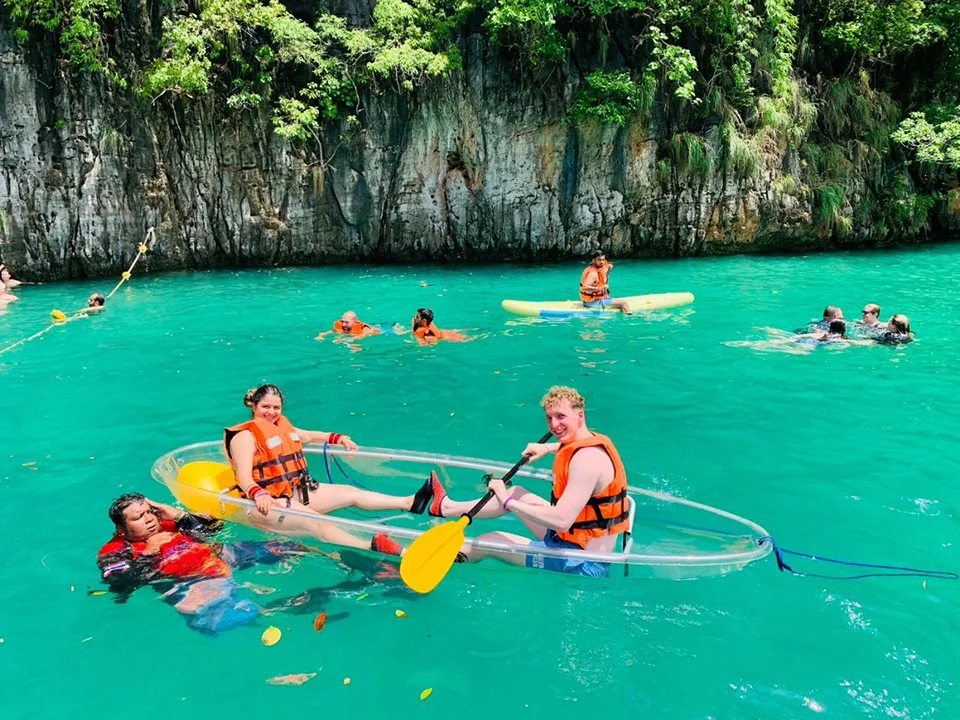 ภูเก็ตทัวร์ออกสาย-ครึ่งวัน-เกาะพีพี-คายัคใส-อ่าวมาหยา-ปิเล๊ะลากูน-เกาะไข่-ซันเซ็ท