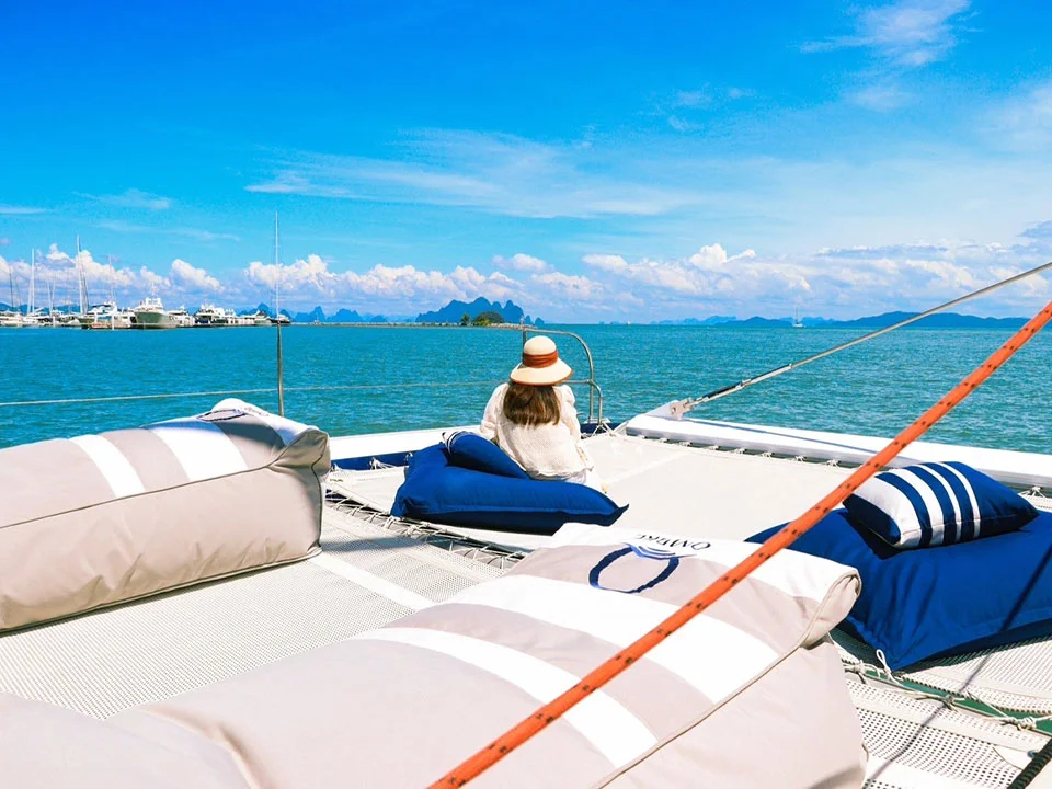 ทัวร์ล่องเรือใบ-เรือยอร์ชคาตามารัน-สุดหรู-อ่าวพังงา-James-Bond-Island-4