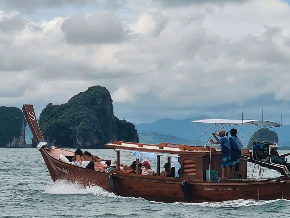 พังงา-ท่าเรือสุระกุล-กระโสม-เช่าเรือหางยาว-หัวโทง-luxury-มีพร็อพ-13