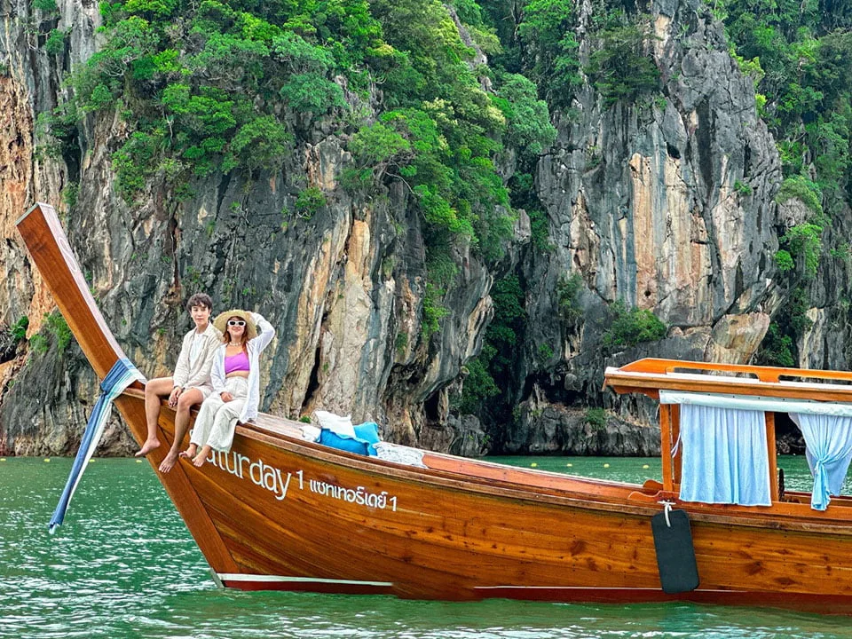 พังงา-ท่าเรือสุระกุล-กระโสม-เช่าเรือหางยาว-หัวโทง-luxury-มีพร็อพ-2