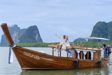 พังงา-ท่าเรือสุระกุล-กระโสม-เช่าเรือหางยาว-หัวโทง-luxury-มีพร็อพ-3