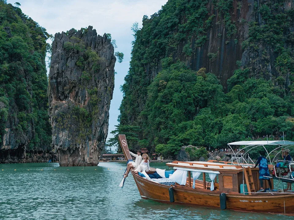 พังงา-ท่าเรือสุระกุล-กระโสม-เช่าเรือหางยาว-หัวโทง-luxury-มีพร็อพ-4