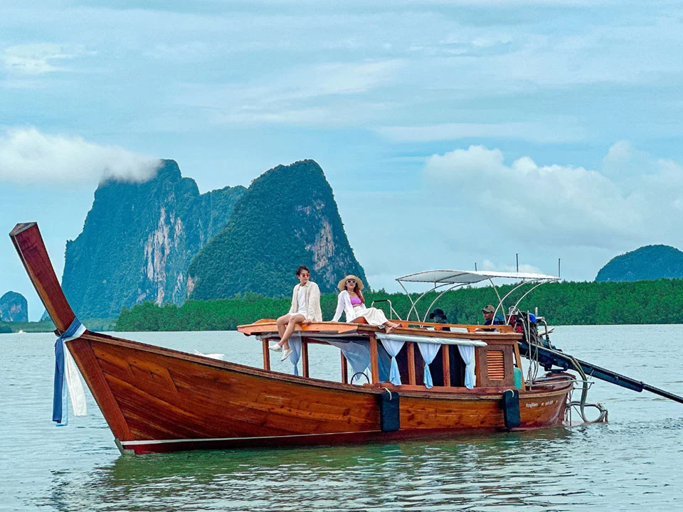 พังงา-ท่าเรือสุระกุล-กระโสม-เช่าเรือหางยาว-หัวโทง-luxury-มีพร็อพ-9