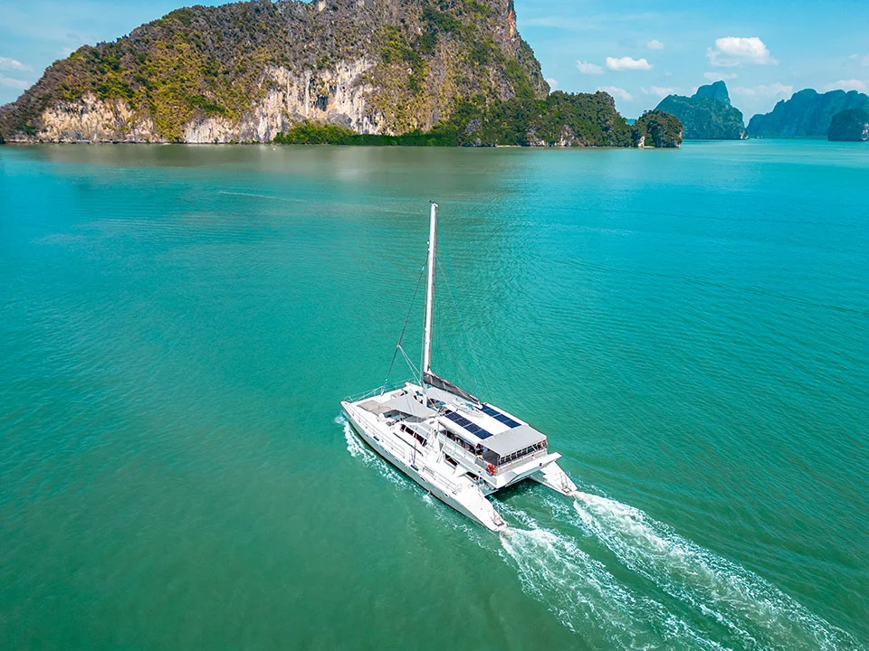 ภูเก็ต-ล่องเรือยอร์ช-คาตามารัน-อ่าวพังงา-เจมส์บอนด์-หาดปาล์ม-บีช-17