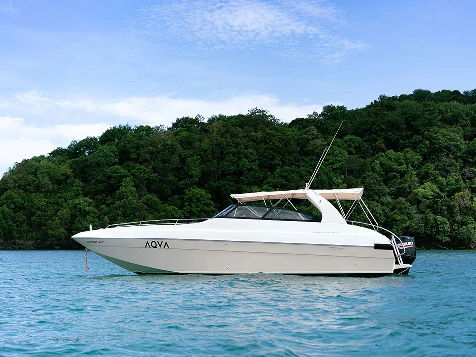 กระบี่-เช่าเหมาลำเรือสปีดโบ๊ท-Speedboat-Aqva-37-ฟุต--12