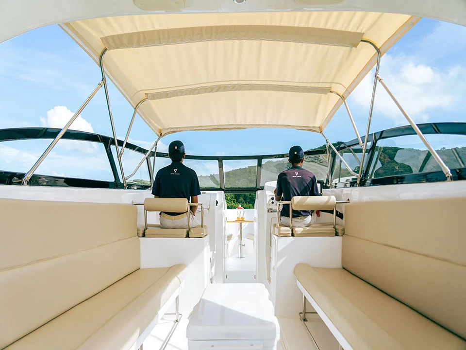 กระบี่-เช่าเหมาลำเรือสปีดโบ๊ท-Speedboat-Aqva-37-ฟุต-3