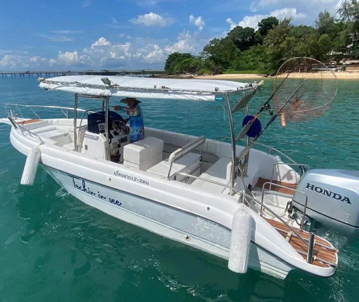 กระบี่-เช่าเหมาลำเรือสปีดโบ๊ท-เกาะห้อง,-เกาะพีพี,-4-เกาะ-ทะเลแหวก