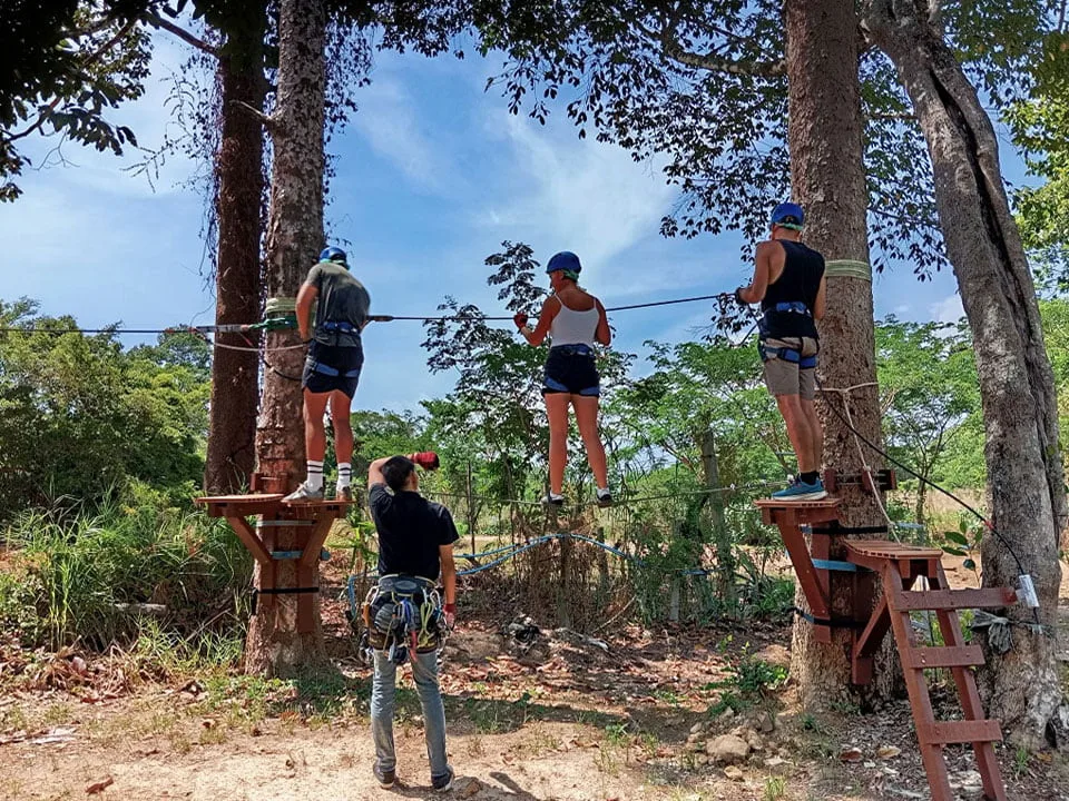 กระบี่-ซิปไลน์-โหนสลิง-ไต่เชือก-Ecological-Park-Tree-Top-Adventure-10