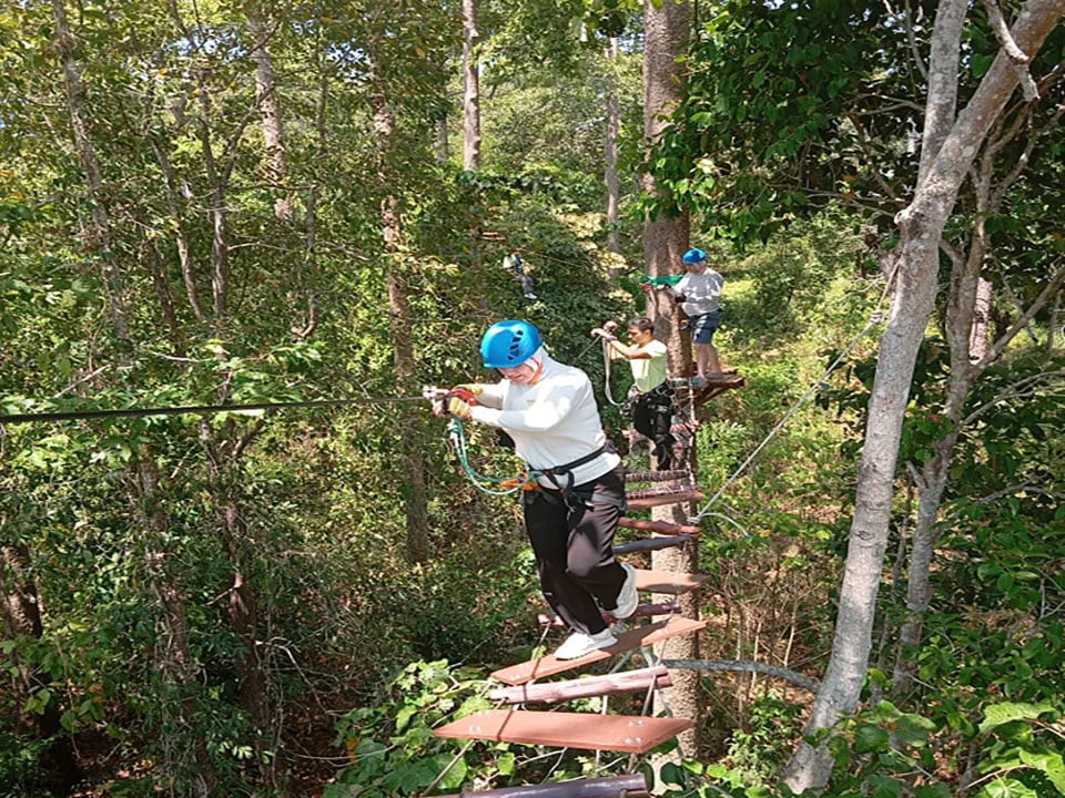 กระบี่-ซิปไลน์-โหนสลิง-ไต่เชือก-Ecological-Park-Tree-Top-Adventure-7