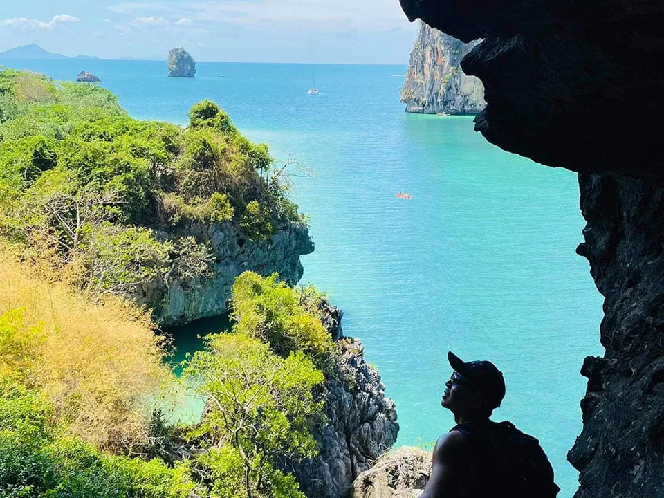 ปีนผา-อ่าวไร่เลย์-ทัวร์ครึ่งวัน-กระบี่-Krabi-Rock-Climbing-10