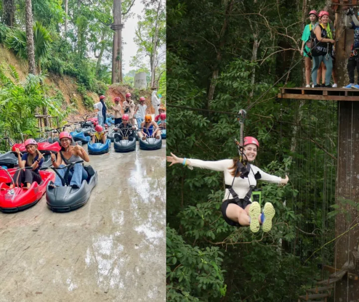 ภูเก็ต กิจกรรมเครื่องเล่นลูจ Luge-ซิปไลน์ Hanuman World-2