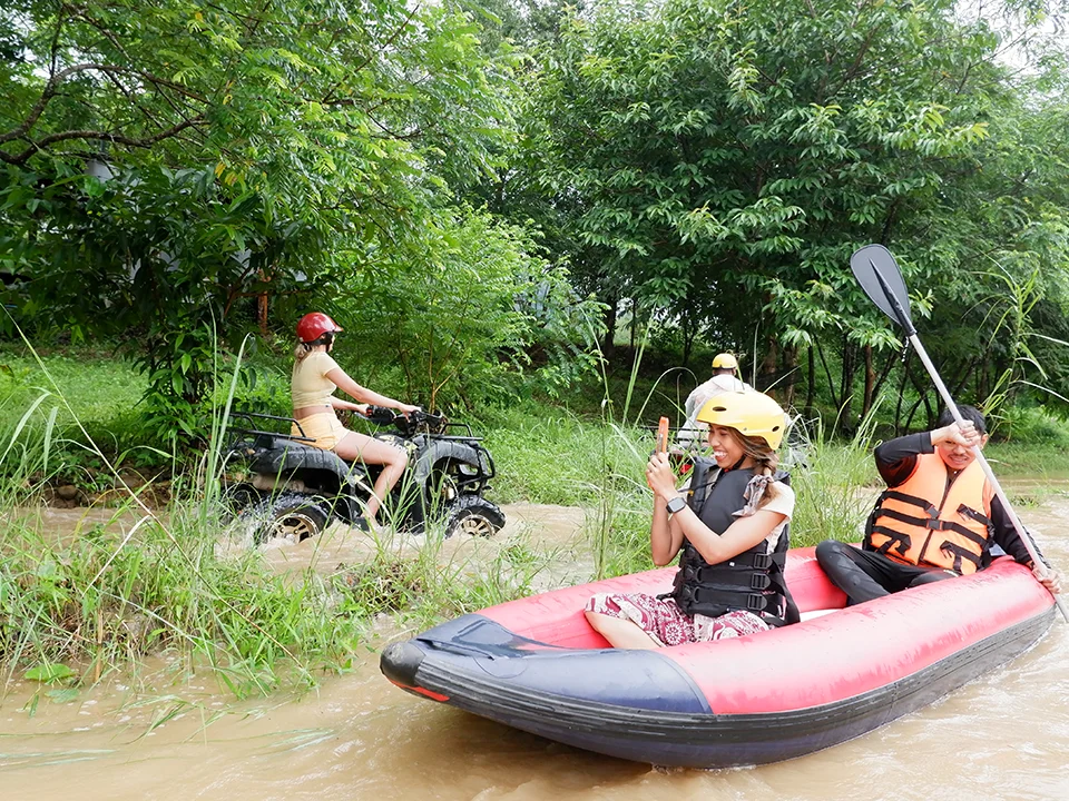 เขาหลัก-พังงา-ทัวร์ล่องแก่ง-Rafting-สองแพรก-วัดถ้ำลิง-โหนสลิง-11