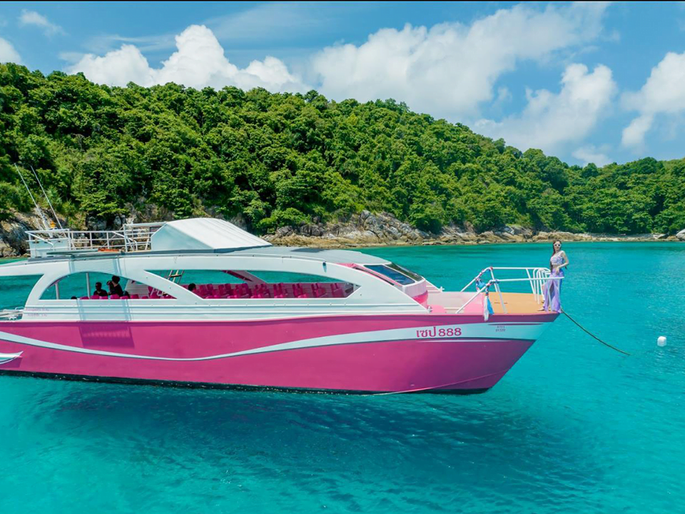 แพคเกจทัวร์เกาะพีพี-เกาะไข่-เกาะไม้ท่อน-ซันเซ็ท-Speed-Catamaran-5