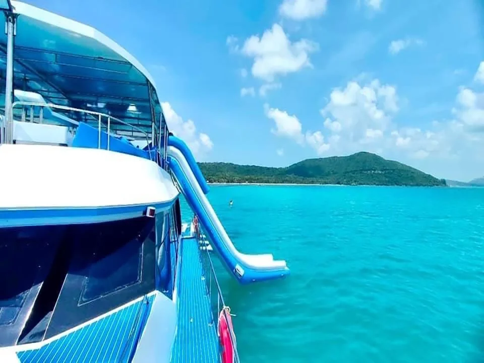 สมุย-ทัวร์ชมโลมา-เกาะหมู-ดำน้ำตื้น-เกาะแตน-โดยเรือ-Catamaran-15