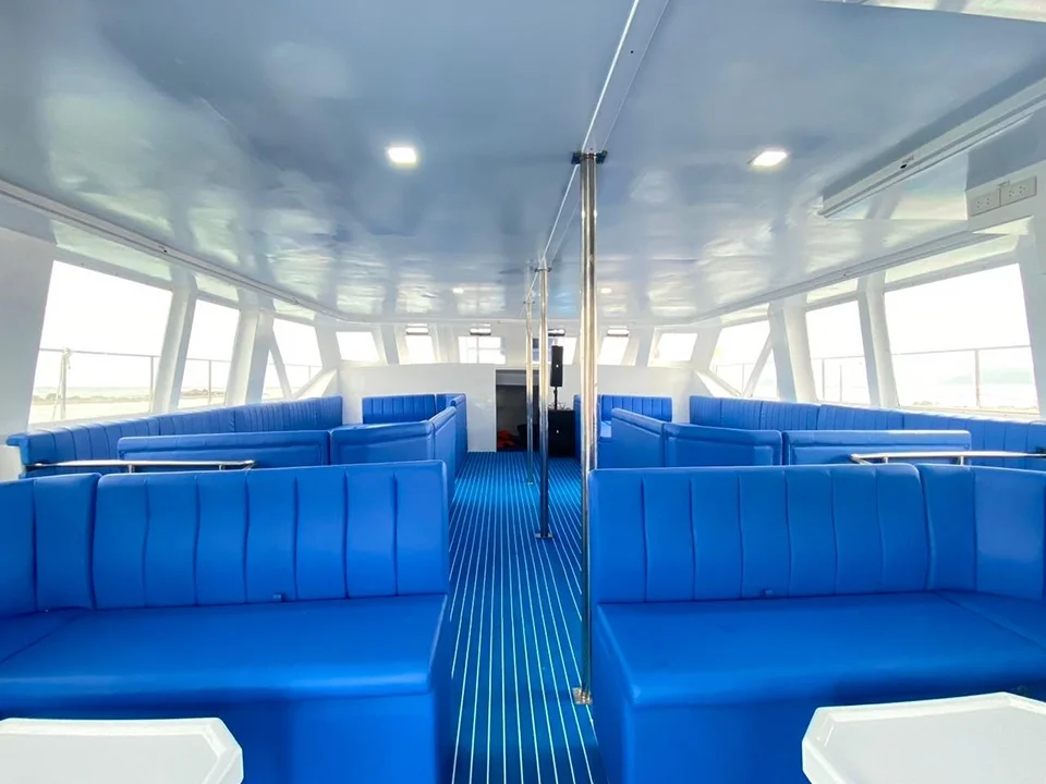 สมุย-ทัวร์ชมโลมา-เกาะหมู-ดำน้ำตื้น-เกาะแตน-โดยเรือ-Catamaran-2