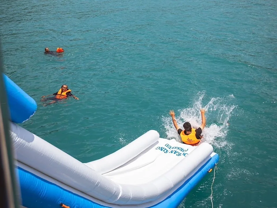 สมุย-ทัวร์ชมโลมา-เกาะหมู-ดำน้ำตื้น-เกาะแตน-โดยเรือ-Catamaran-22