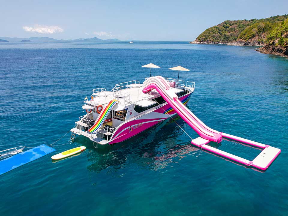 ทัวร์รอบสาย-เกาะพีพี-เกาะไม้ท่อน-ซันเซ็ท-Speed-Catamaran-3
