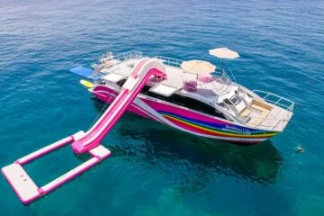 ทัวร์รอบสาย-เกาะพีพี-เกาะไม้ท่อน-ซันเซ็ท-Speed-Catamaran
