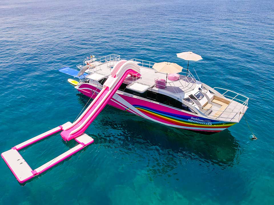 ทัวร์รอบสาย-เกาะพีพี-เกาะไม้ท่อน-ซันเซ็ท-Speed-Catamaran