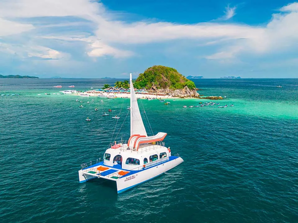 ทัวร์รอบบ่าย-เกาะไม้ท่อน-เกาะไข่-ซันเซ็ท-Sunset-Power-Catamaran