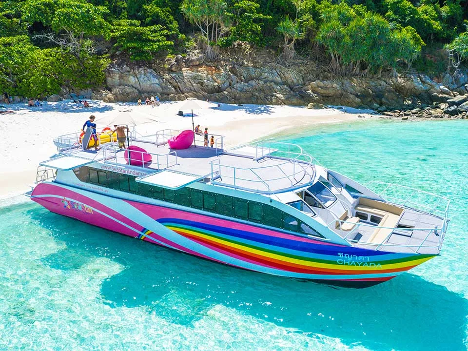เขาหลัก-พังงา-ทัวร์หมู่เกาะสุรินทร์-เรือ-2-ชั้น-Speed-Catamaran