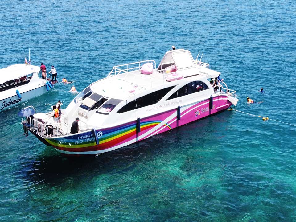 เขาหลัก-ทัวร์หมู่เกาะสิมิลัน-รอบสาย-เรือคาตามารัน-2-ชั้น-Catamaran