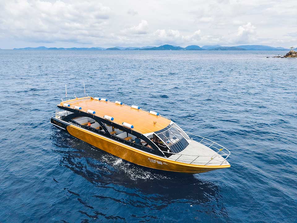 ภูเก็ต-สปีดโบ๊ทหรู-เกาะพีพี-อ่าวมาหยา-เกาะไผ่-เกาะไข่-VIP-Speedboat
