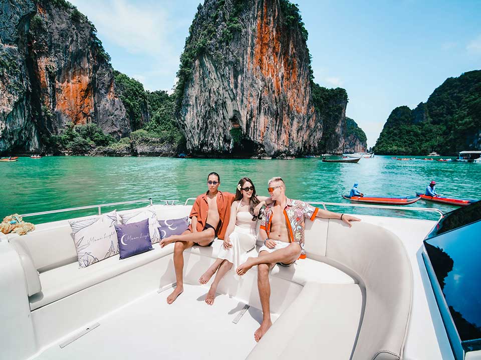 ภูเก็ต-ทัวร์อ่าวพังงา-พายแคนู-ซันเซ็ท-เกาะไม้ท่อน-Yacht-Catamaran-3
