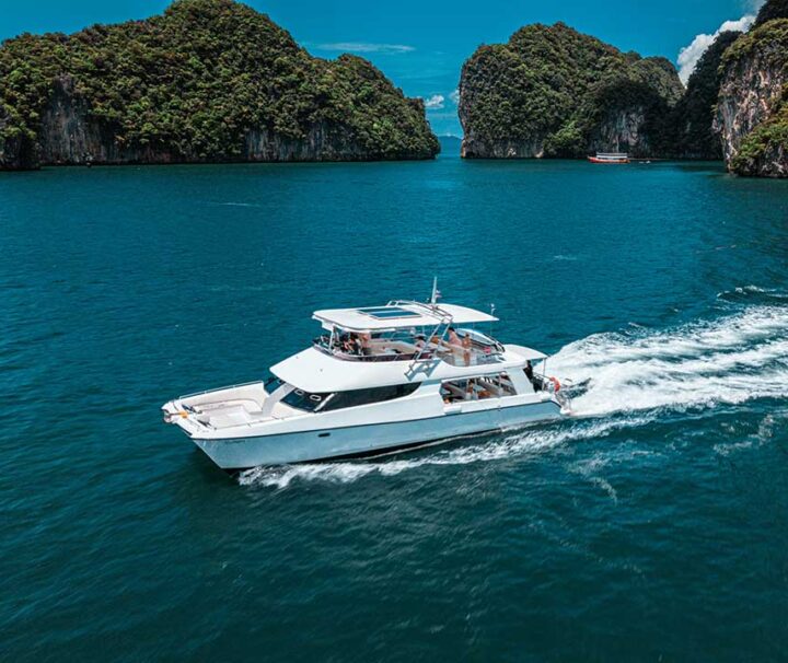 ภูเก็ต-ทัวร์อ่าวพังงา-พายแคนู-ซันเซ็ท-เกาะไม้ท่อน-Yacht-Catamaran-7