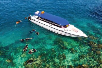 เรือสปีดโบ๊ท-ภูเก็ต-พรีเมียมทัวร์เกาะพีพี-อ่าวมาหยา-เกาะไข่-One-Day-Trip