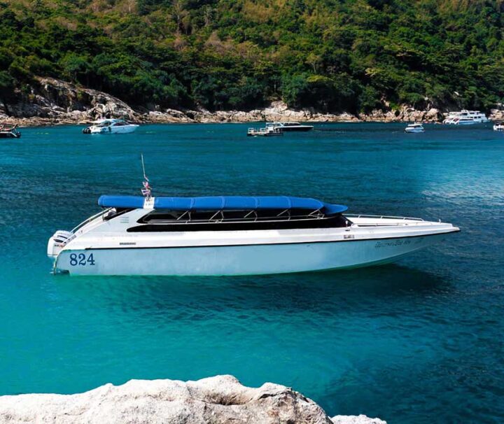 เช่าเรือสปีดโบ๊ทภูเก็ต-เหมาลำเรือเร็ว-3-เครื่องยนต์-Speedboat