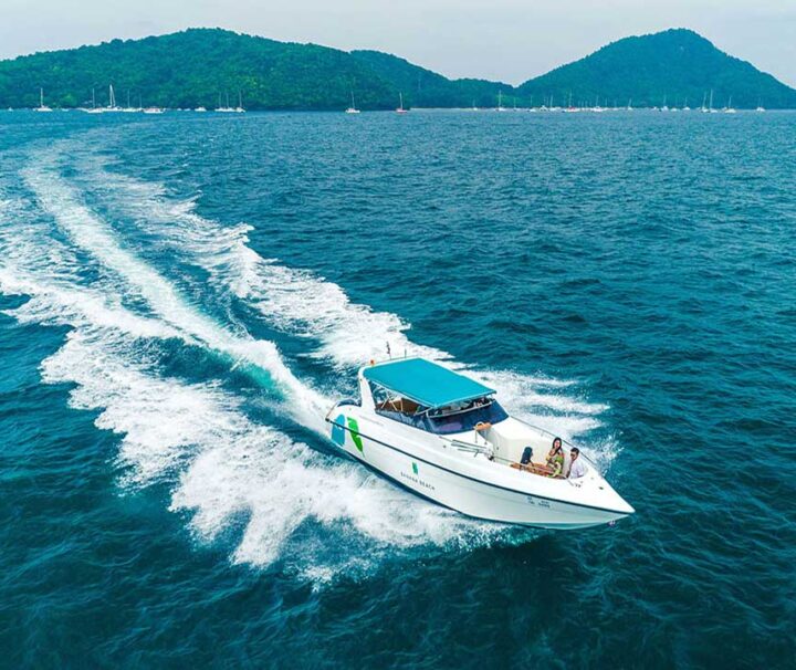 เช่าเรือสปีดโบ๊ทเหมาลำ-ภูเก็ต-เกาะเฮ-Banana-Beach