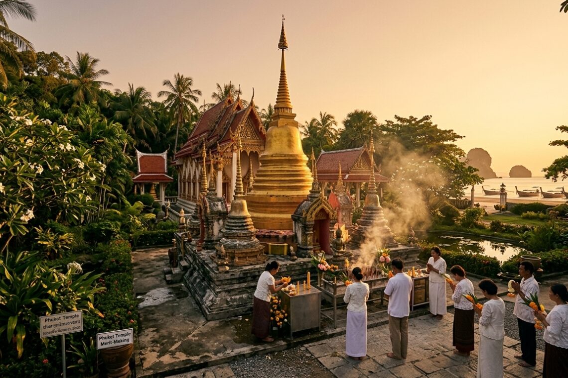 เส้นทางไหว้พระภูเก็ต พังงา สายมู 9 วัด ทริปทำบุญที่คนไทยไม่ควรพลาด